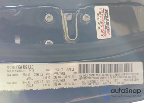 2015 Jeep Patriot Sport из США, поврежденный, VIN 1C4NJRBB1FD331953